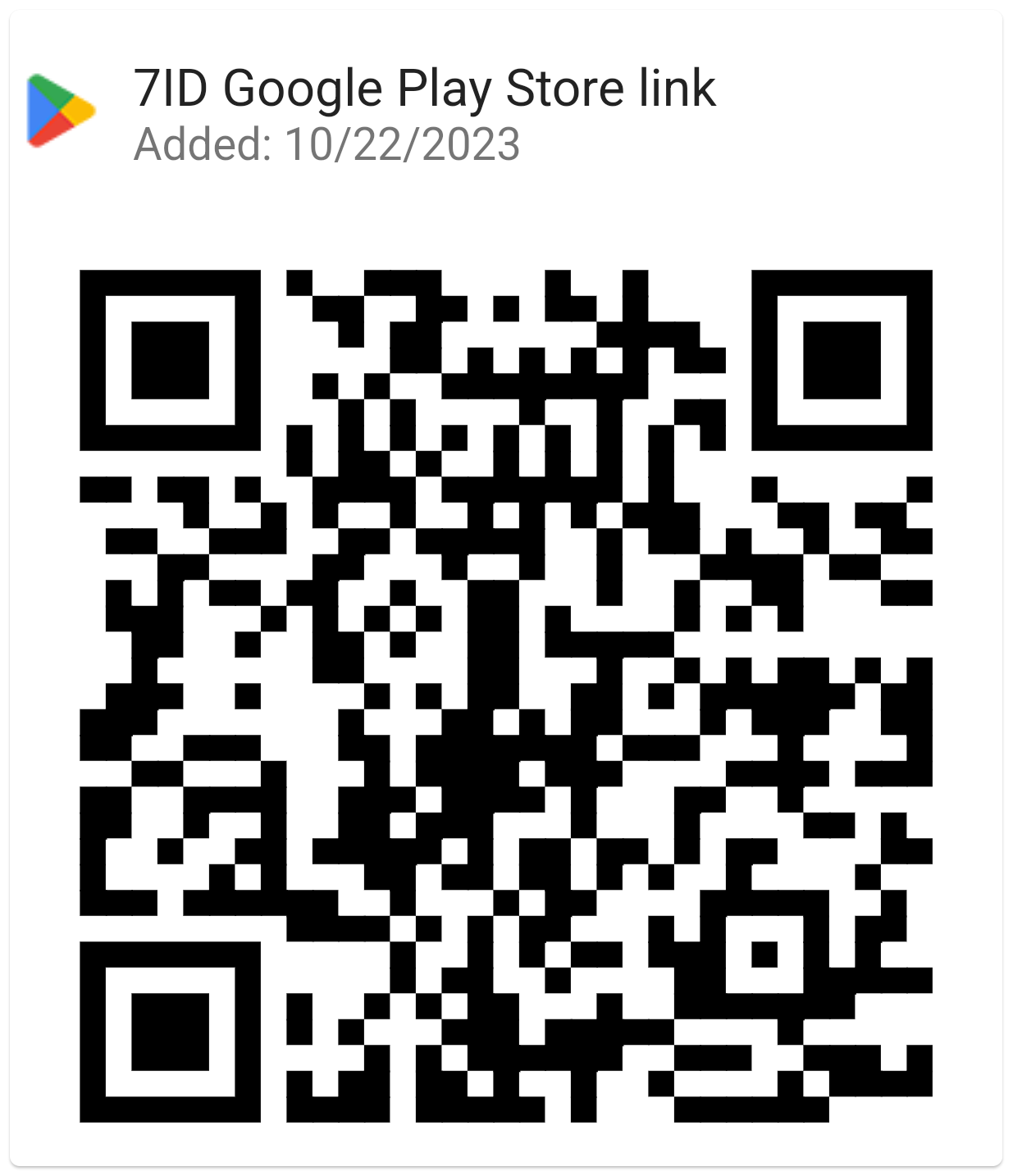 Google Play дүкенінен 7ID жүктеп алыңыз