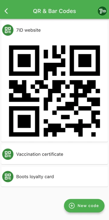 QR Code հավելված. Պահեք ձեր QR կոդերը մեկ տեղում